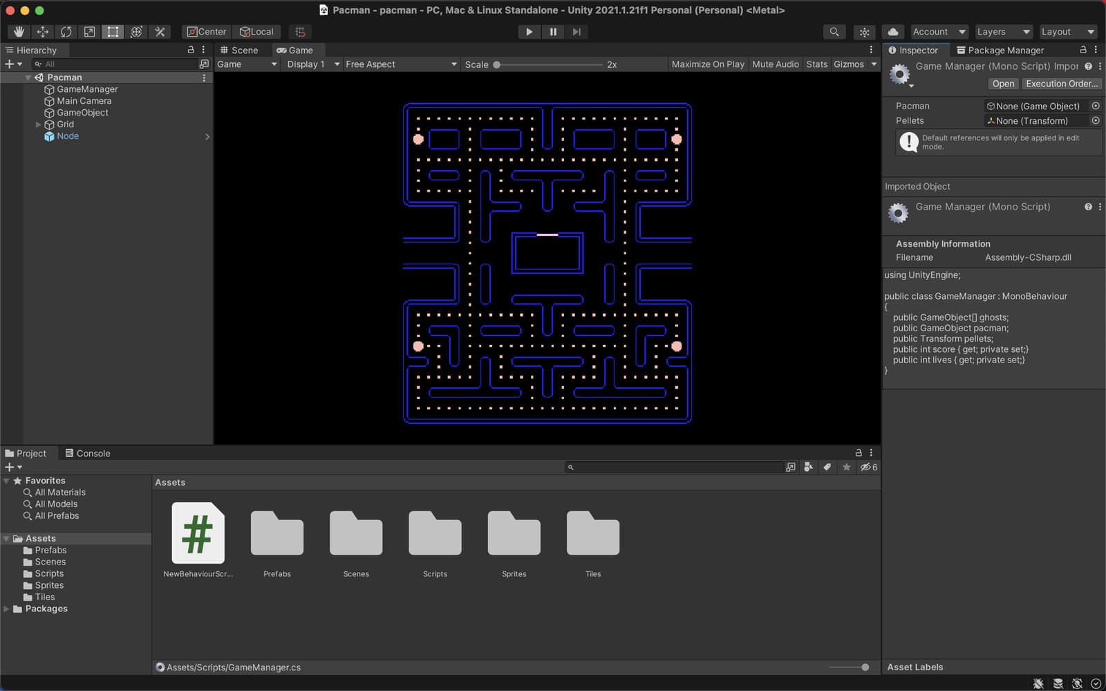 Screenshot of Pacman