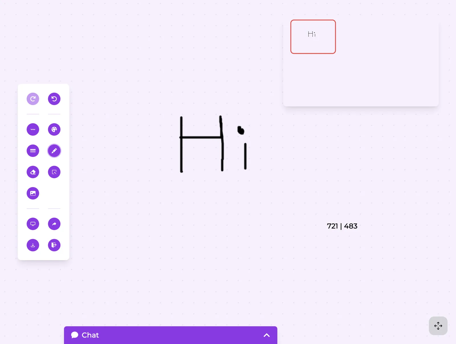 Screenshot of SketchSync